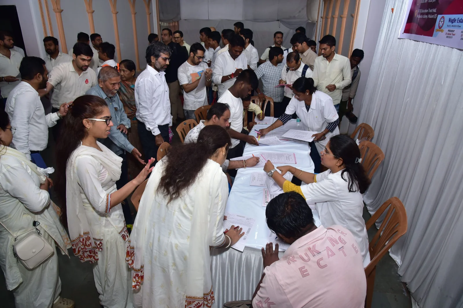 First volunteering experience 