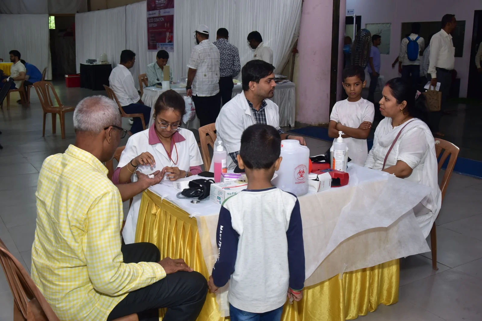 First volunteering experience 