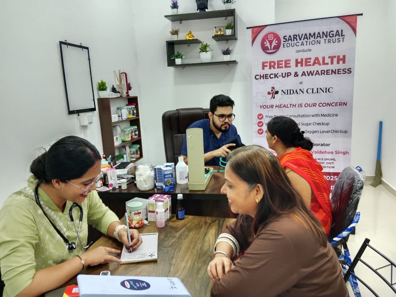 Medical checkup camp organized in Bhandup west