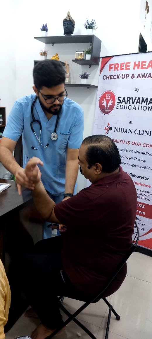 Free Blood test in Medical Checkup camp